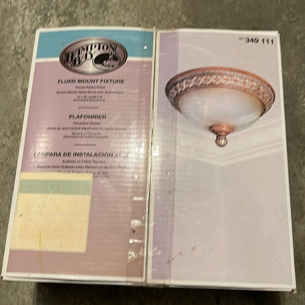 Hampton bay flush mount fixture